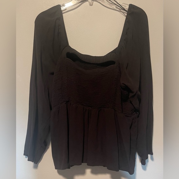 Old Navy Pheasant Long Sleeve Tunic Top Sz XXL - Picture 2 of 4